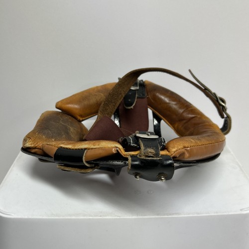 đŸ”¥Maschera da Baseball Vintage Catchers - Inizio '900 - Oggetto da Collezione Buone Condizioni - Foto 6 di 10