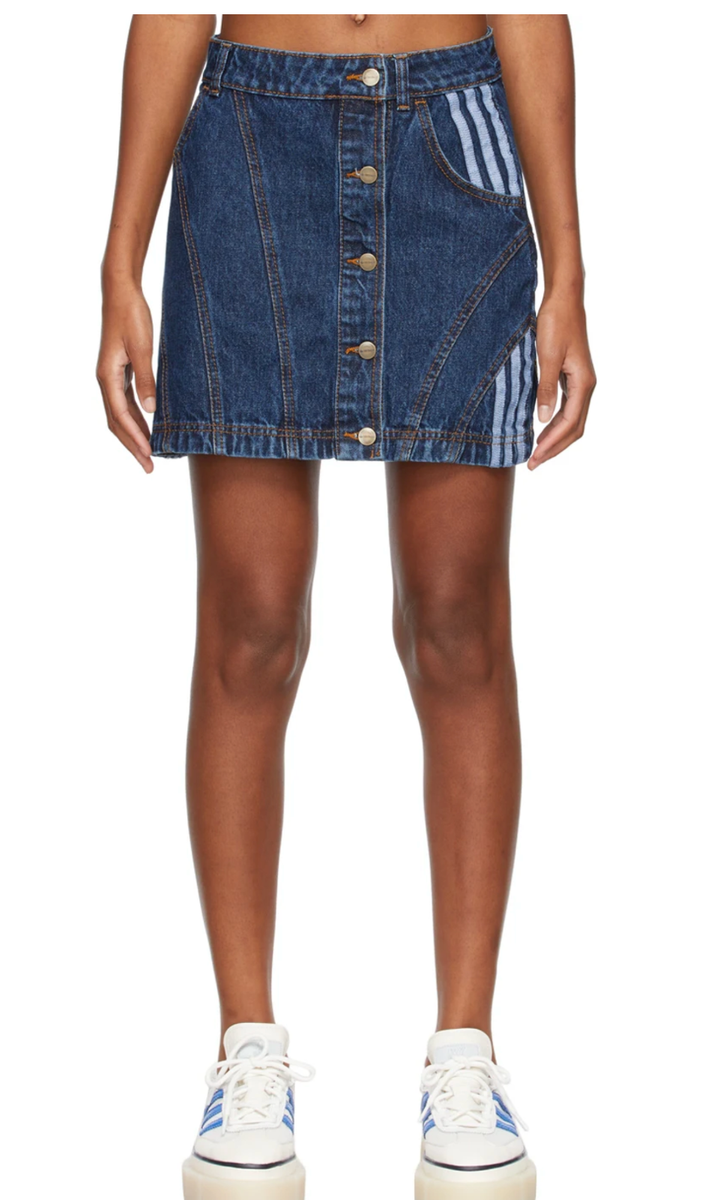 Adidas x Ivy Park Womens Denim Skirt XS | eBay