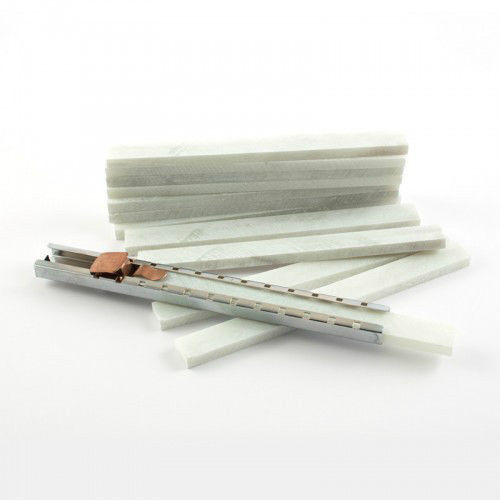 10 x Engineers Flat French Chalk Stick Soap Stone Welding Marking Metal + Holder - Picture 1 of 1