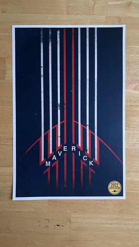 Top Gun Maverick Filmposter 11x17