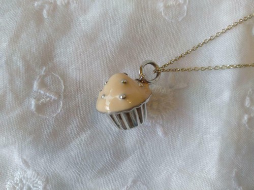 Tiffany \u0026 Co. Cupcake charm necklace 40 