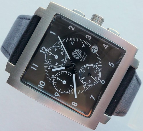 VW Volkswagen Classic Commercial Line Sport Car Accessory Watch Chronograph - Picture 4 of 12