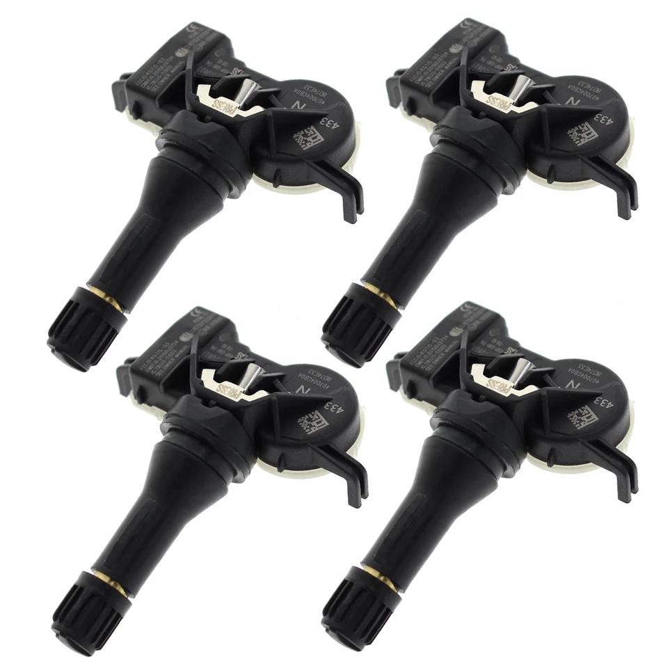 Sensor monitor de pressão de pneus 4 peças TPMS para 2017-2020 Nissan Rogue / Rogue Sport - Imagem 2 de 4