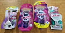 3-4-5 Schick Quattro, Quattro You & Xtreme 3 Womans Disposable Razors YOU CHOOSE