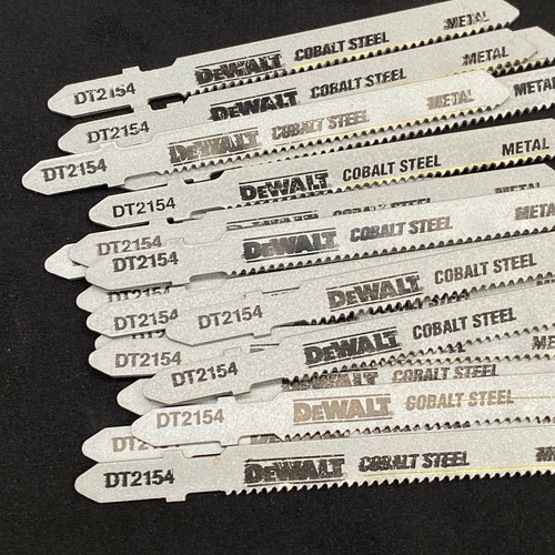 20 Dewalt DT2154 Cobalt Steel Jigsaw Blades Metal Cutting 5-9mm - Picture 2 of 3