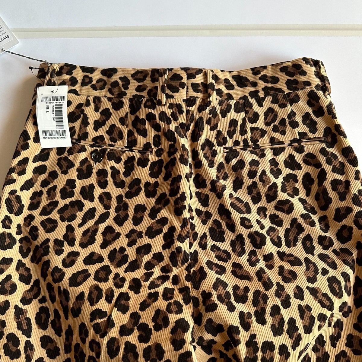 パンツ WACKO MARIA LEOPARD PLEATED TROUSERS L WACKO MARIA LEOPARD PLEATED TROUSERS L