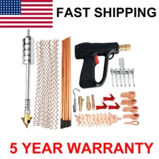 86pcs Stud Welder Dent Puller Kit Car Body Panel Dent Spot Welding Repair Tool