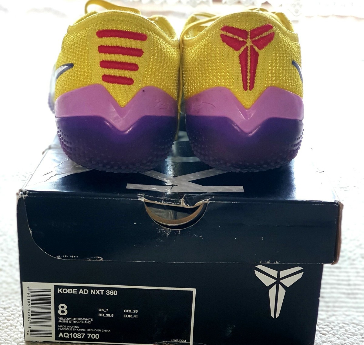 Nike Kobe AD NXT 360 サイズ8 イエロー　26センチ Size 8 - Nike Kobe AD NXT 360 Yellow Strike for sale online