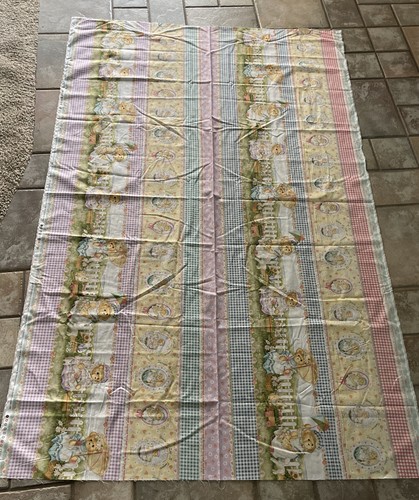 Vintage Daisy Kingdom Cherished Teddies Seasons Sampler Border & Toss Stoff 1999 - Bild 10 von 14