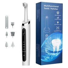 Dentist Tooth Polisher,Electric Tooth Polisher Professional with 5 Replacemen...