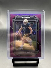Michael Mayer Panini Prizm Draft Picks Prizms Purple /75 Rookie Card 2023 #155