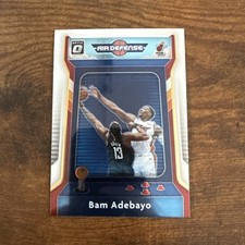 Bam Adebayo Air Defense 2020-21 Donruss Optic NBA Basketball Card #2 Miami Heat