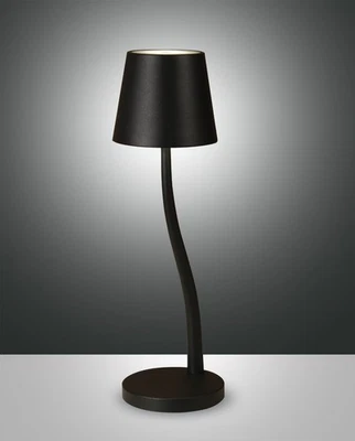LA MIA LUCE Akku LED Tischleuchte Lampe Judy 3679-30-101 schwarz dimmbar IP54 - Bild 1 von 4