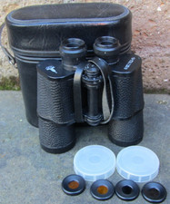BINOCOLO SOVIETICO RUSSO BPZ 7X50 OLIMPIADA DI MOSCA 1980 PERFETTO