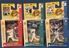 MLB TOPPS Action Flats Lot of 3 Mark McGwire Ken Griffey Jr Sammy Sosa with CARD
