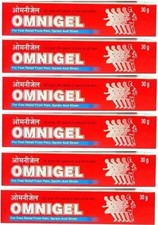 OMNIGEL 30GM (PACK OF 6) Cream (6 x 30 g)