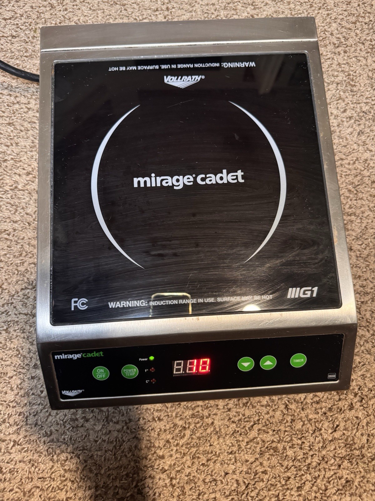 Vollrath 59300 Portable Countertop Induction Range