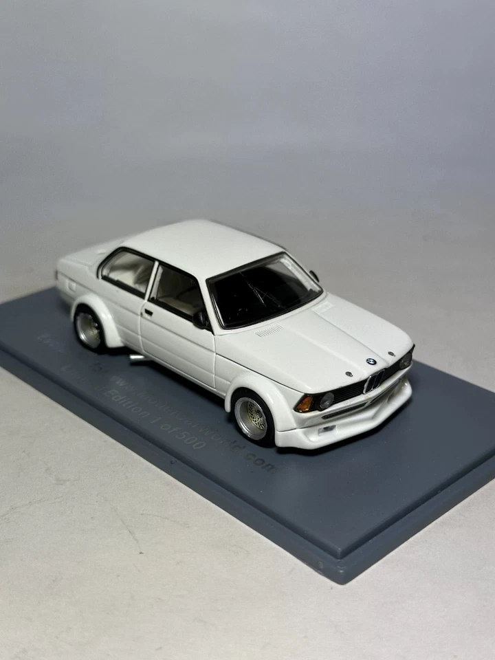 (RARE LIMITED ED.) BMW E21 323i GR.2 white NEO 1:43 - Immagine 4 di 4