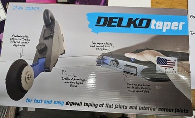 Delko Tools DTAH1 Taper Tool For Drywall Taping Flat Joints Internal Corners