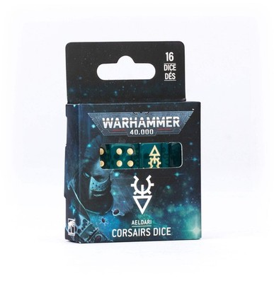AELDARI: CORSAIRS DICE Games Workshop Warhammer 40000