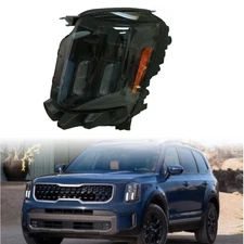 Left Driver Side Full LED Headlight Assembly W/DRL Fits 2023-2025 Kia Telluride