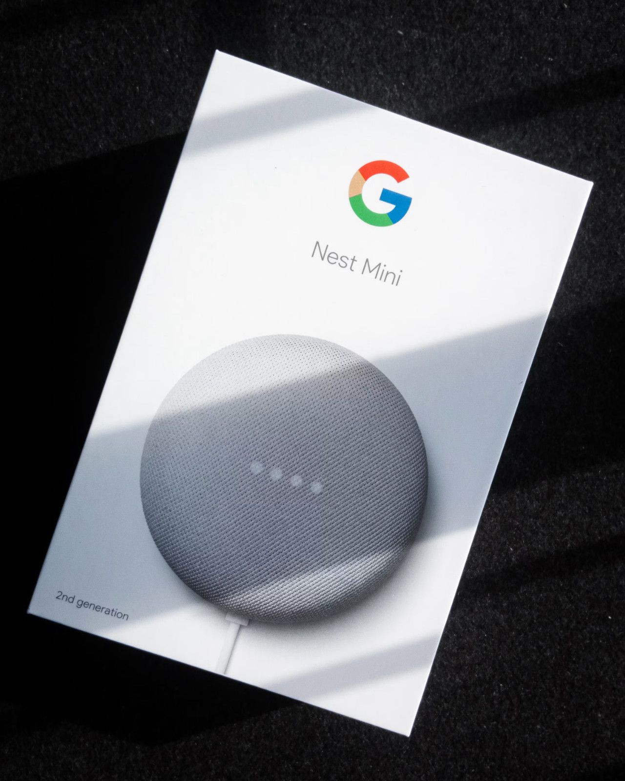 Google Nest Mini 2ª Generazione - Bianco/Grigio – Perfettamente Funzionante