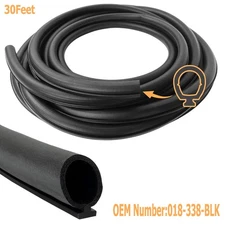 30Feet for RV Slide-In Bulb Rubber Seal Slide Out Gasket Camper Travel Trailer