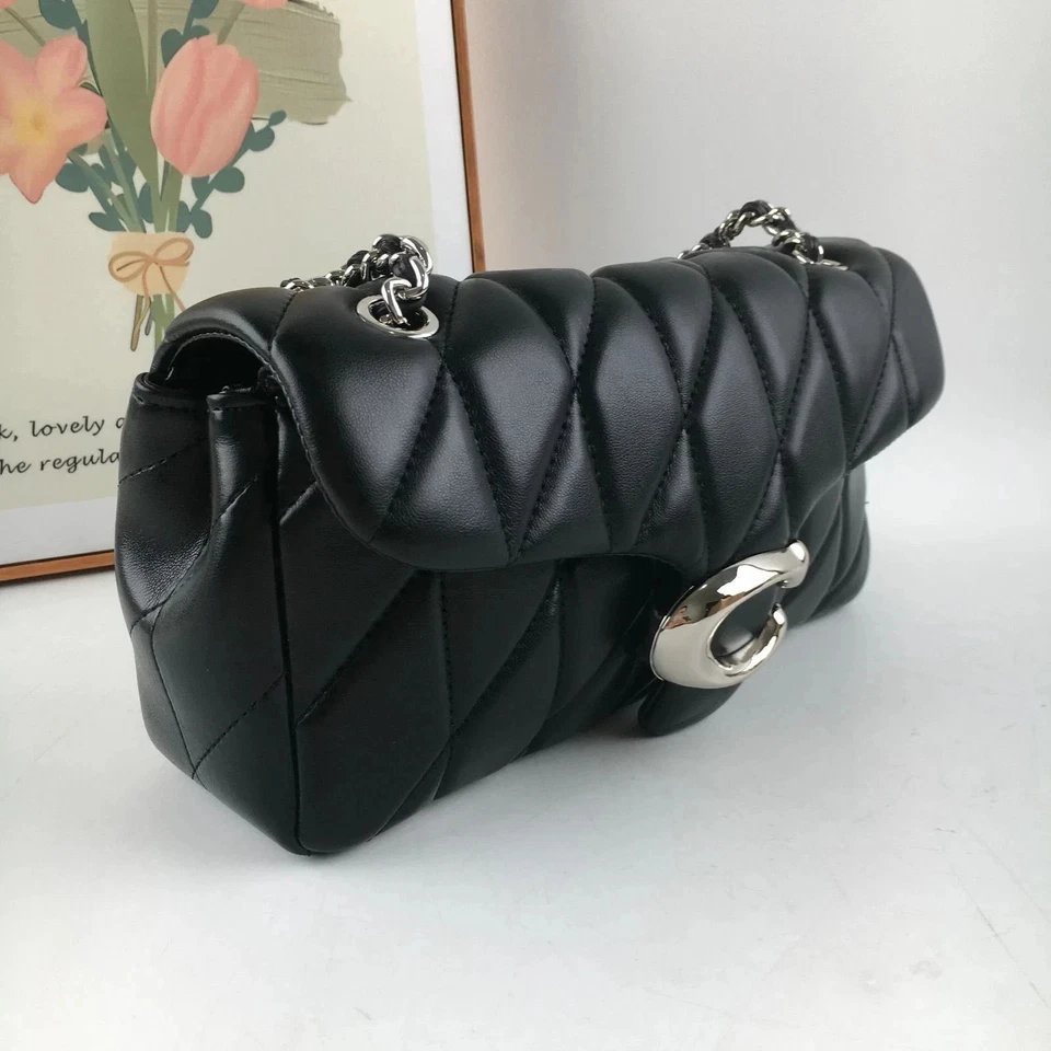 COACH Tabby Shoulder Bag 26 Quilted CP150 Fashion Women's Outlet New - Image 4 of 4