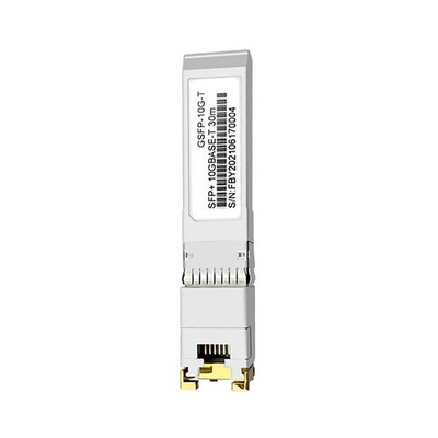 1* 10GBase-T SFP+ to RJ45 Copper Ethernet Modular Part Fit For Cisco Switches