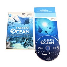 Endless Ocean (Nintendo Wii, 2008) Complete W/ Manual & Inserts CIB Tested Works