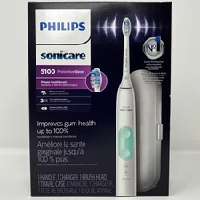 Philips Sonicare ProtectiveClean 5100 Sonic Electric Toothbrush Set White