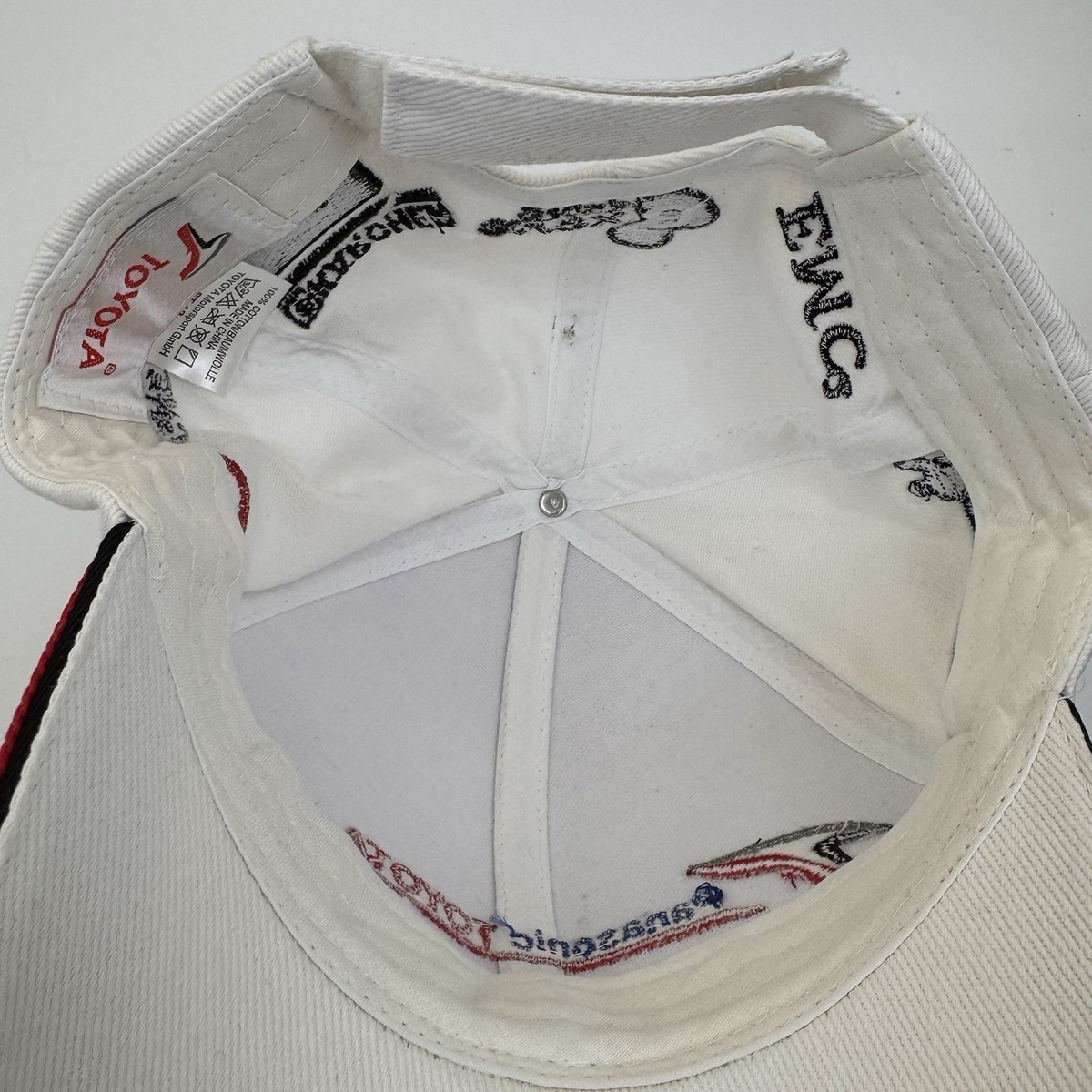 Casquette Panasonic Toyota MotorSport Racing – Rouge – Taille Unique (petite) – Occasion