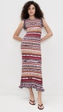 Ulla Johnson Ajak Sleeveless Knit Midi Dress NWT Size XL