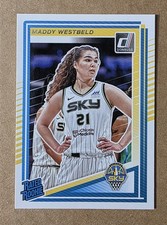 2025 Panini Donruss WNBA Maddy Westbeld #98 Rated Rookie RC Chicago Sky 