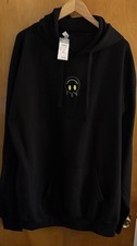 Black Smile Hoodie Womens XXL