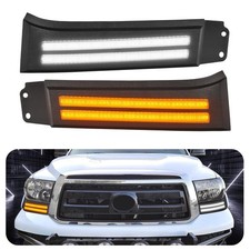 LED Daytime Running Lights For 2007-2013 Toyota Tundra 08-13 Sequoia Fog ligh...