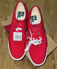 Pro Keds Pro Athletic Women's Shoes Size UK 7 Colour Red. Brand New In Box