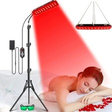 Near Infrared Light Therapy Lamp 660nm 850nm Red LED Panel for Pain Relief Skin
