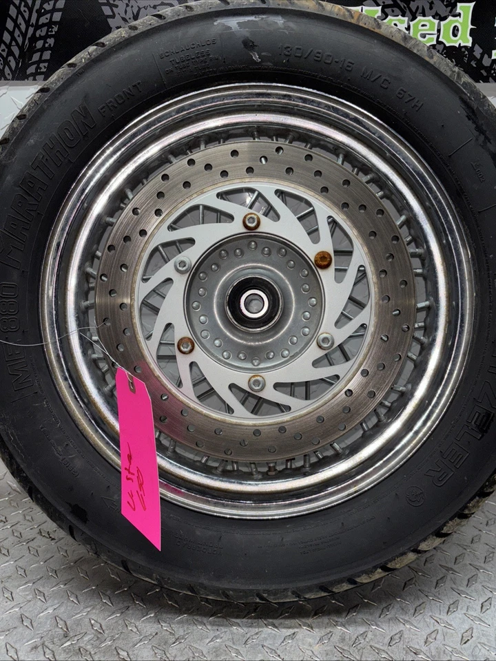 Llanta delantera Yamaha V-Star 650 Classic Silverado XVS XVS650 Foto 2 de 4