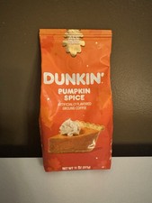 Dunkin Pumpkin Spice Ground Coffee Limited Edition 11oz New