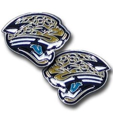 Jacksonville Jaguars Stud Earrings NFL Logo Fan Gear Game Day Spirt Football