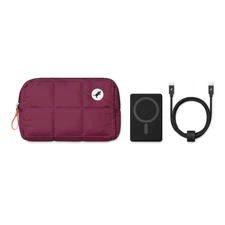 Nimble Daily Travel Kit - 10,000mAh Wireless Power Bank & USB Cable - Brand New