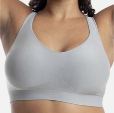 New UNDEROUTFIT Comfort Bra 459 Stone Gray Size 2XLarge Adjustable Straps 2X