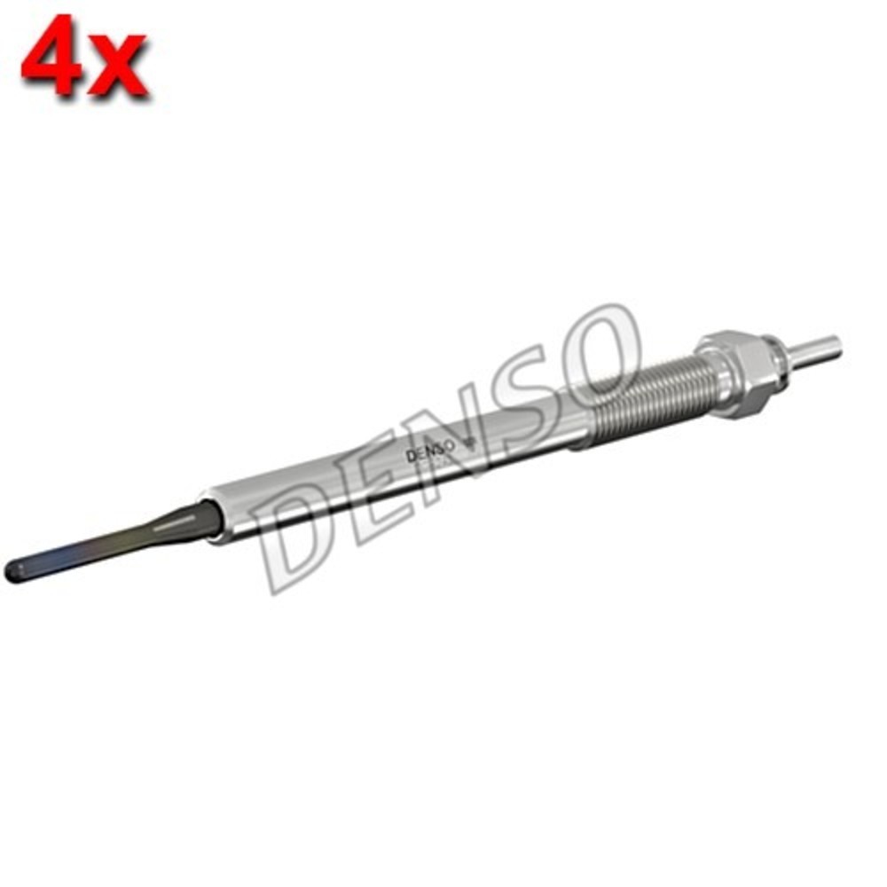 DENSO 4x Glow Plug For TOYOTA Hiace COMMUTER V Hilux VII Land Cruiser 02-15
