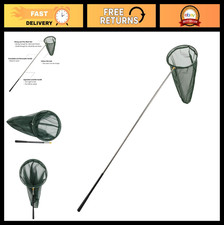 Insect Butterfly Catching Net - 14" Ring, 26" Deep, 59"-73" Telescopic Handle