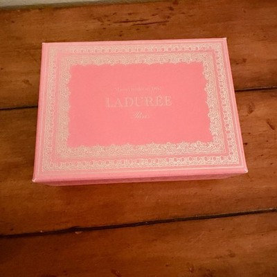 Laduree PINK Box Paris Macaron Box, Fancy, Trinket, Empty Box