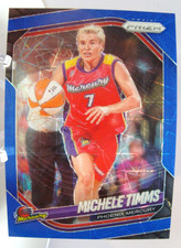 2025 Panini Prizm WNBA MICHELE TIMMS #133 Blue Veloctiy Prizm - Phoenix Mercury