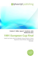 Frederic P. Miller (U. A.) | 1991 European Cup Final | Taschenbuch | Englisch