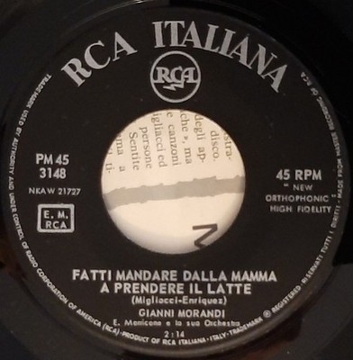 Gianni Morandi   Fatti Mandare Dalla Mamma A Prendere Il Latte