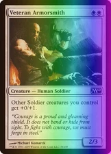 MTG Magic the Gathering Veteran Armorsmith (38/257) Magic 2010 MP FOIL
